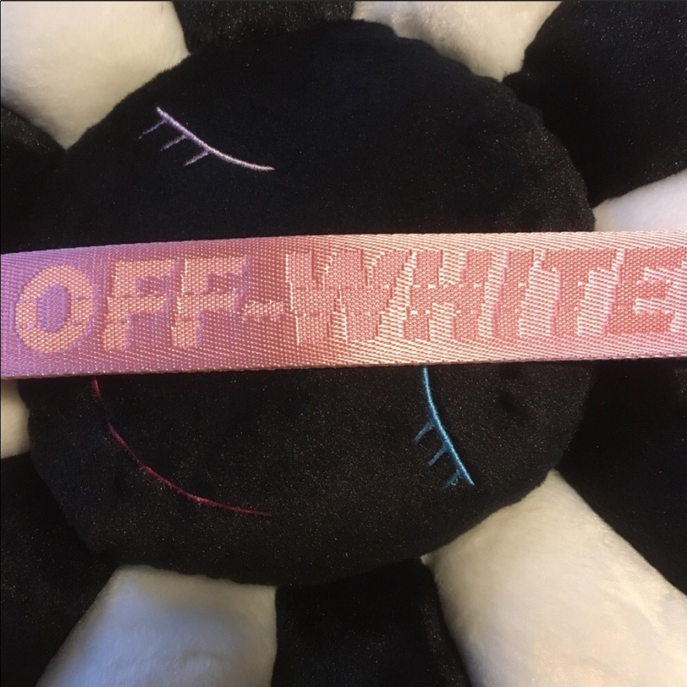 Pink Off-White belt NWT